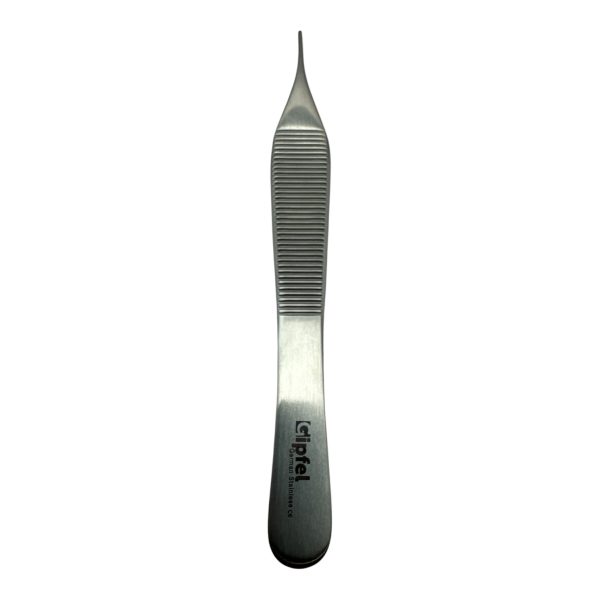 Micro Adson tweezer traumática, 12cm